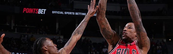  德罗赞稳定输出公牛击败活塞止颓势